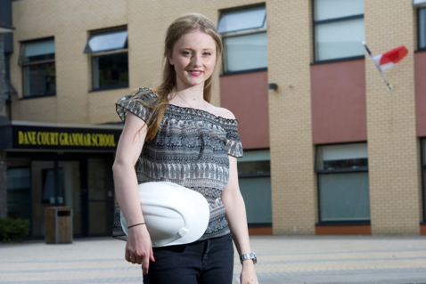 A previous success from the Kent pilot, Holly-Mae Hill who is studying a high level apprenticeship in Marketing