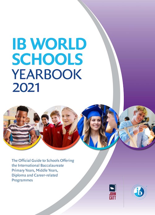 IB Yearbook 2021 cover