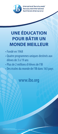Education for a better world banner