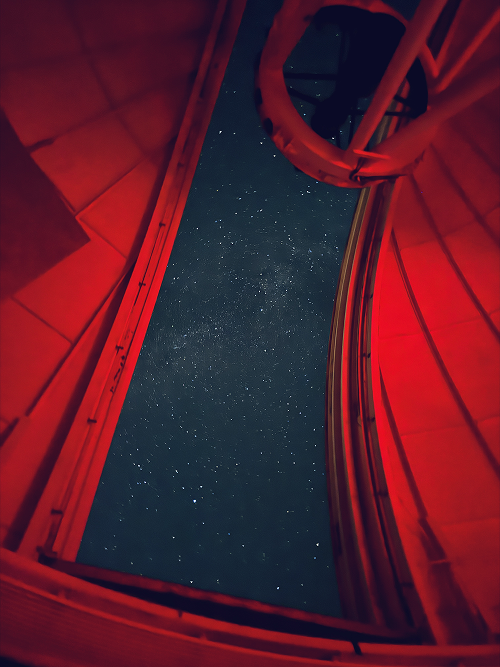 View from telescope