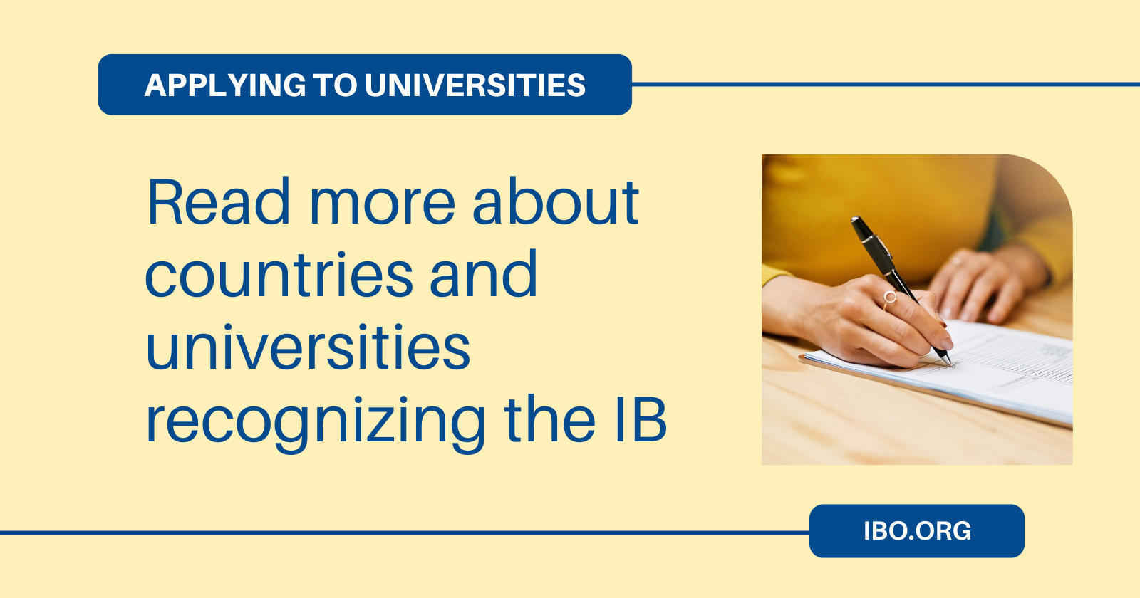 Find Countries And Universities That Admit IB Students International 